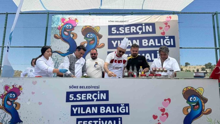 Söke’de Yılan Balığı Festivali Coşkusu başladı