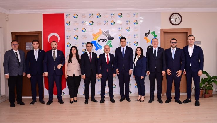 Vali Varol ile Aydın sanayisinin gündemi masaya yatırıldı