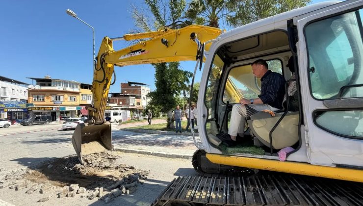 Yenipazar yollarında sıcak asfalt çalışması başladı