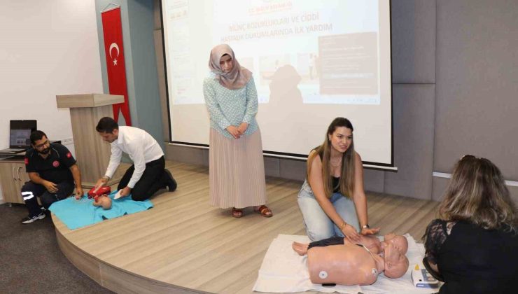 Aydın Ticaret Odası üyeleri ilk yardım eğitimi aldı