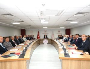 Aydın’da Bağımlılıkla Mücadele İl Koordinasyon Kurulu toplandı