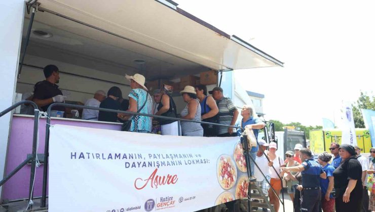 Başkan Gençay’dan 8 bin kişilik aşure ikramı