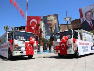 Başkan Kaya’dan İncirliova’ya son üç yılda 23 yeni araç