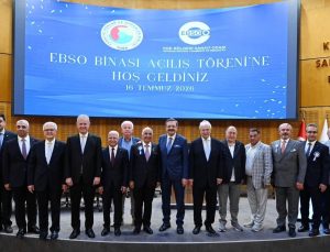 Başkan Maraş, EBSO’nun yeni hizmet binasının açılışına katıldı