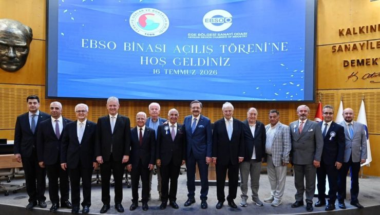 Başkan Maraş, EBSO’nun yeni hizmet binasının açılışına katıldı