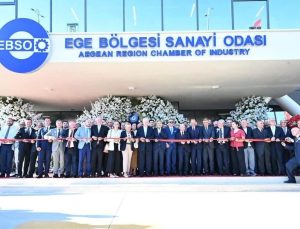 Başkan Ülken, EBSO’nun yeni hizmet binası açılışı törenine katıldı
