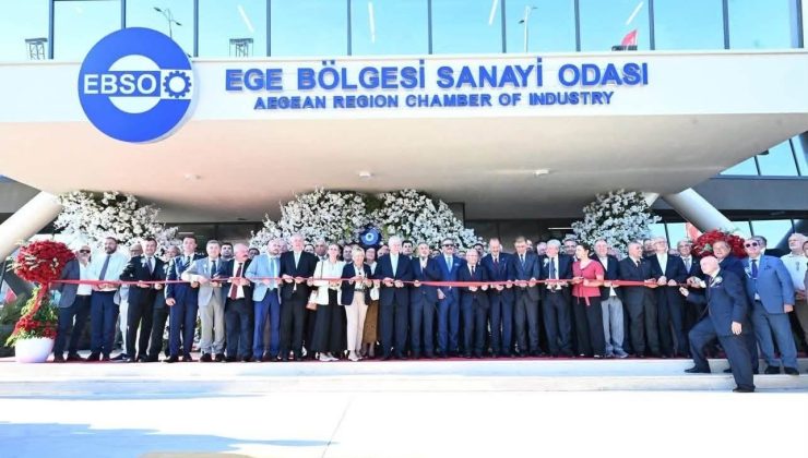 Başkan Ülken, EBSO’nun yeni hizmet binası açılışı törenine katıldı