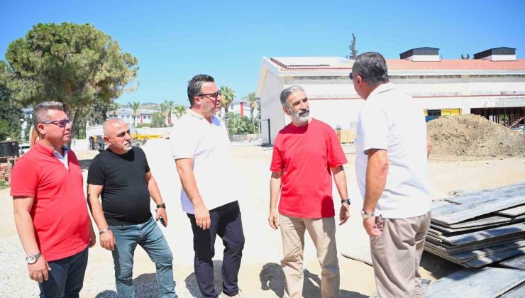 Başkan Vekili Demirtaş’tan Kuşadası’nda proje ve esnaf mesaisi