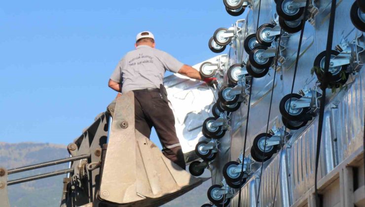 Bozdoğan Belediyesi’ne 50 çöp konteyneri
