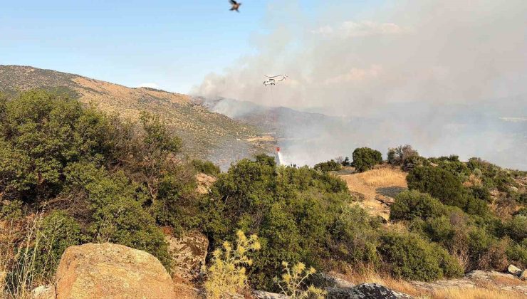 Bozdoğan’da tahliye başladı, alevler sınıra dayandı