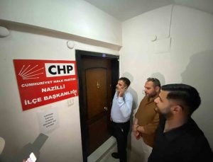 CHP Nazilli ilçe teşkilatında devir teslim krizi