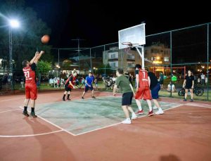 Çine’de Sokak Basketbol Turnuvası başladı