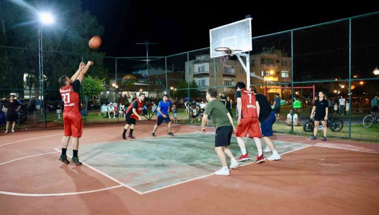 Çine’de Sokak Basketbol Turnuvası başladı