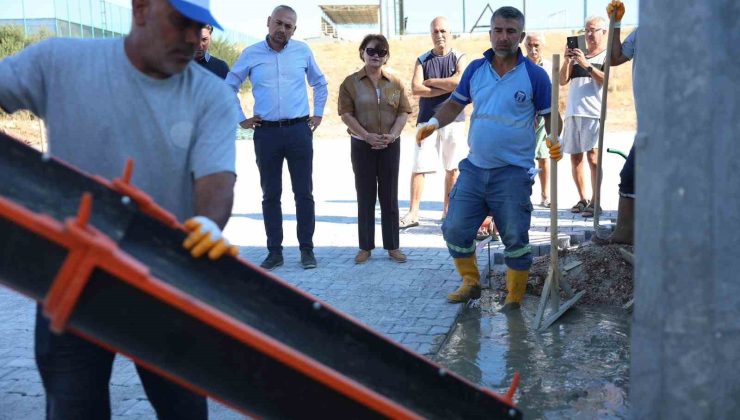 Didim Belediyesi’nin yeni beton mikseri görev başında