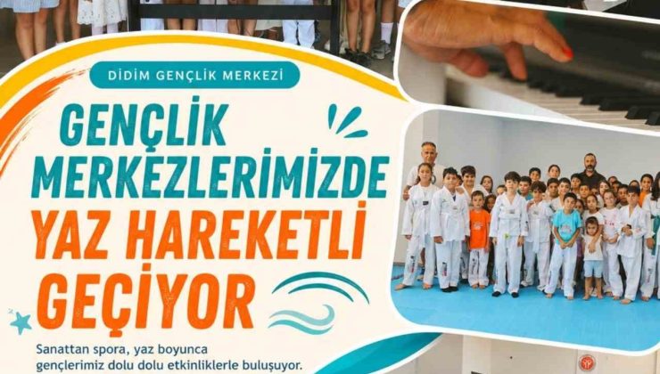 Didim Gençlik Merkezi’nden çocuklara etkinlik