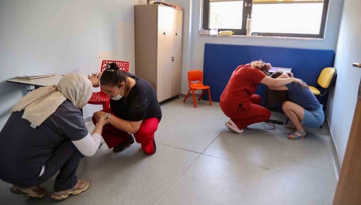 EFAK’tan Otizm Yaşam Merkezi’nde hayat kurtaran tatbikat