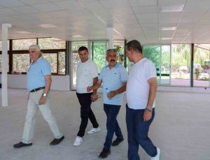 Efeler Belediyesi sosyal tesislerinde çalışmalar sürüyor