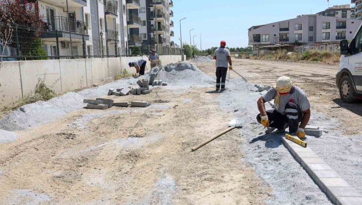 Efeler’de yol yatırımları sürüyor
