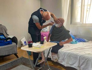 Evde bakım hizmetleri ihtiyaç sahiplerine umut oluyor