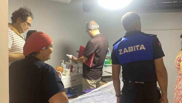 Germencik Belediyesi’nden güzellik merkezlerine ortak denetim