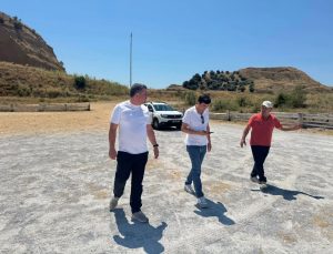Germencik’te 7. Geleneksel Boğa Güreşi için hazırlıklar sürüyor