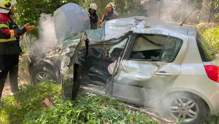 Germencik’te trafik kazası: 1 ölü, 1 yaralı