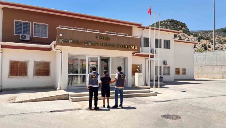 Hakkında 12 yıl 6 ay hapis cezası bulunan hükümlü yakalandı