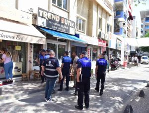 İncirliova’da kaldırım işgaline geçit yok