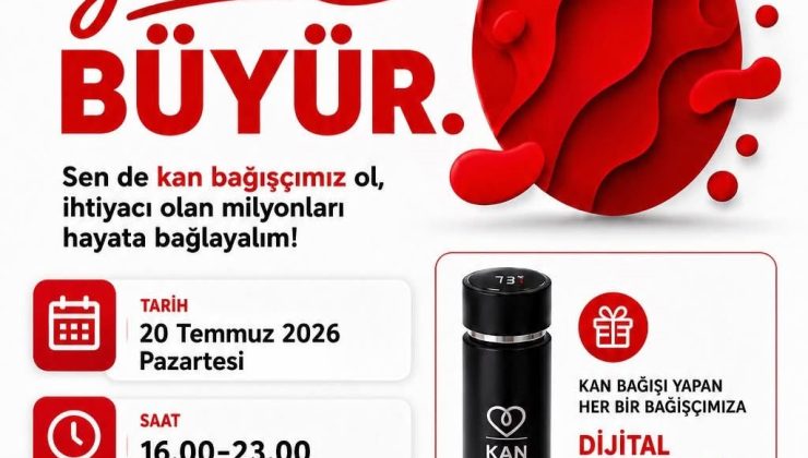Karacasu’da kan bağışı etkinliği düzenlenecek