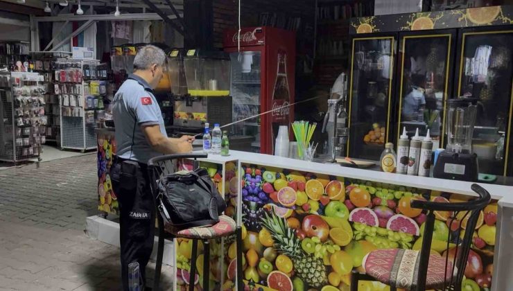 Kuşadası Belediyesi’nden Güzelçamlı Sahil Pazarı’nda denetim ve yer tahsis çalışması