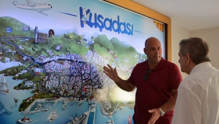 Kuşadası Ticaret Odası’nda kardeş şehir buluşması