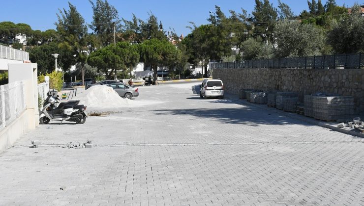 Kuşadası’nda alt ve üst yapı çalışmaları sürüyor