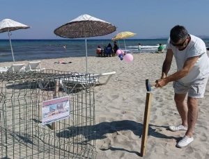 Kuşadası’nda caretta carettalardan umutlandıran yuva