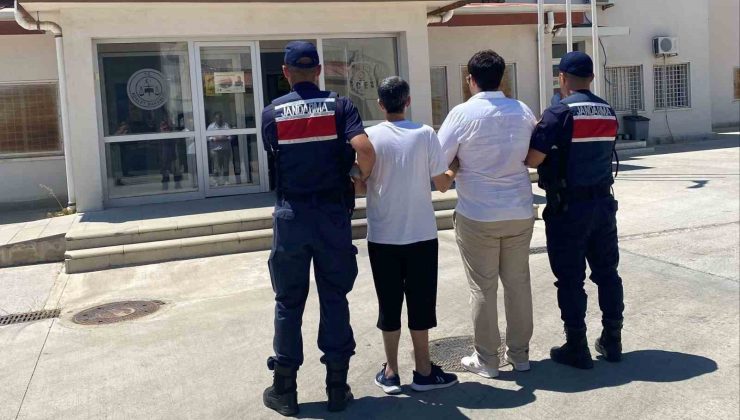Kuşadası’nda hapis cezaları bulunan iki hükümlü yakalandı