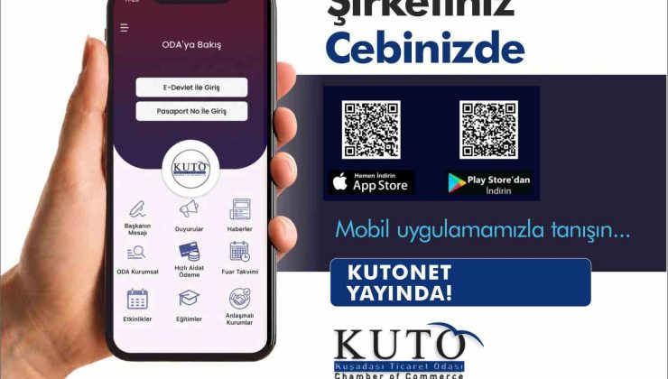 KUTO’da mobil uygulama hayata geçirildi