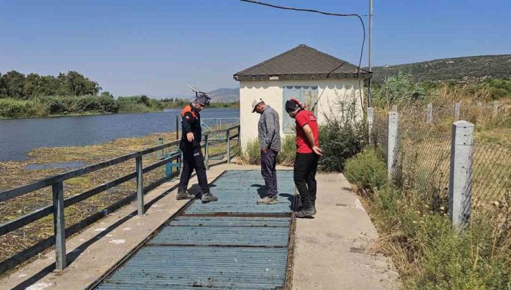 Menderes’te kaybolan Şahin için arama çalışmaları genişletildi