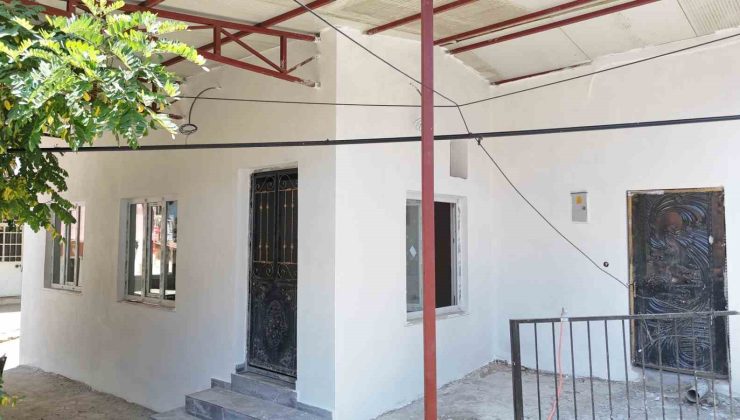 Nazilli Belediyesi Aksu’da atıl durumdaki köy konağını baştan sona yeniledi