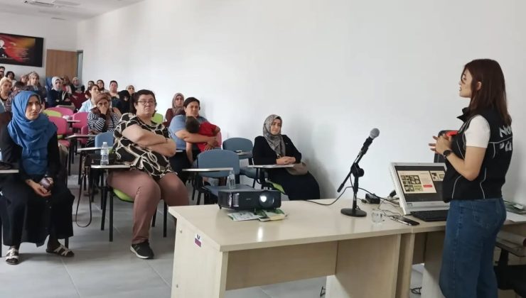 Nazilli’de kadın sağlığı, narkotik ve mahremiyet konularında eğitim verildi