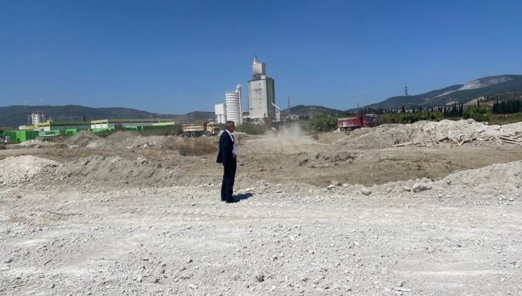 Söke’de 40 derslikli meslek lisesinin yapımı sürüyor