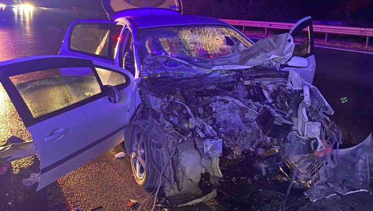 Trafik kazasında bir kişi hayatını kaybetti