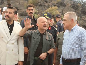 Vali Varol: “Yangını tamamen kontrol altına almak için 805 personel sahada görev yapıyor”