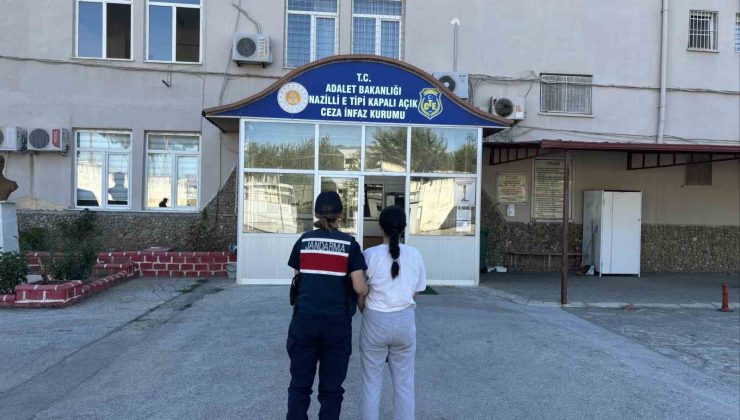 26 yaşında hapis cezasıyla aranan genç kız Nazilli’de yakalandı