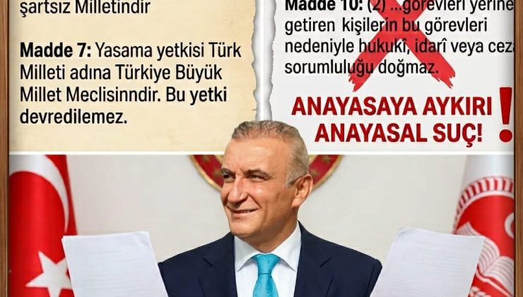 Terörsüz Türkiye yasa teklifi Anayasaya aykırı mı?