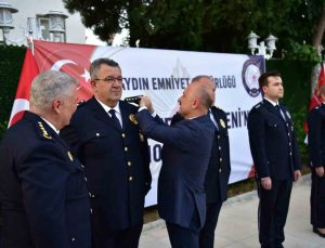 Aydın Emniyeti’nde terfi töreni düzenlendi