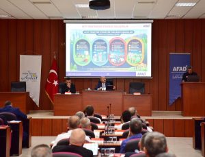 Aydın’da afetlere karşı tedbirler görüşüldü