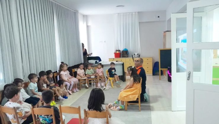Aydın’da miniklere afet ve yangın farkındalık eğitimi verildi