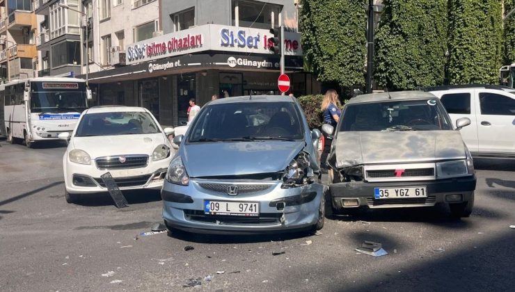 Aydın’da zincirleme trafik kazası