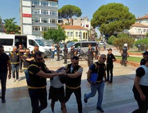 Aydın’daki telefoncu cinayetinde 4 şüpheli adliyeye getirildi