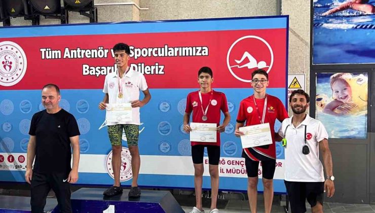 Aydınlı yüzücülerden Türkiye Şampiyonası’nda çifte başarı