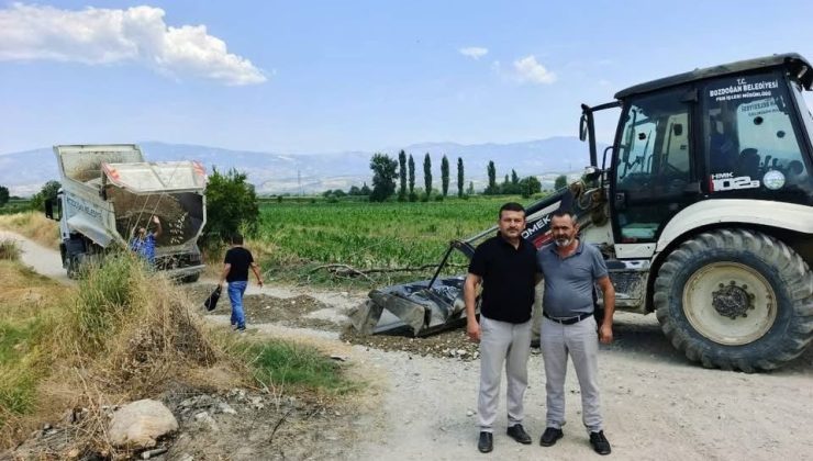 Bozdoğan’da çalışmalar sahada takip ediliyor